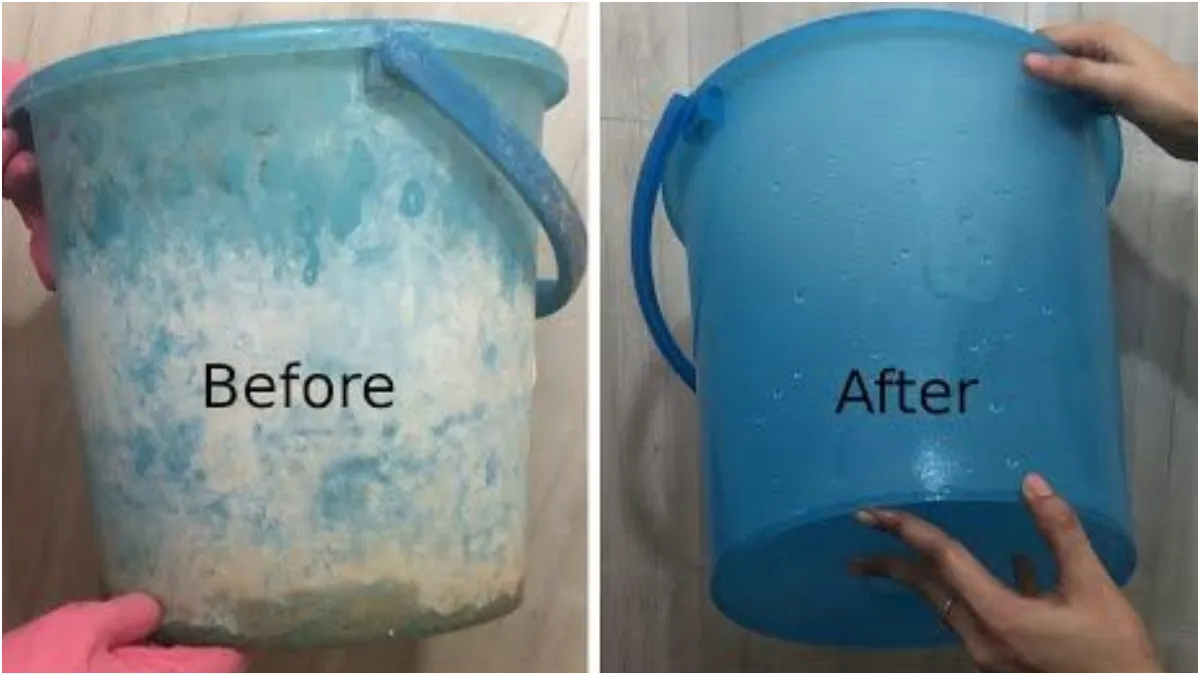 बाथरूम के बाल्टी मग कैसे साफ करें- India TV Hindi