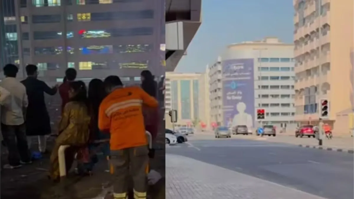 dubai streets, dubai streets viral video,dubai streets video, dubai streets after Deepawali, deepaew- India TV Hindi