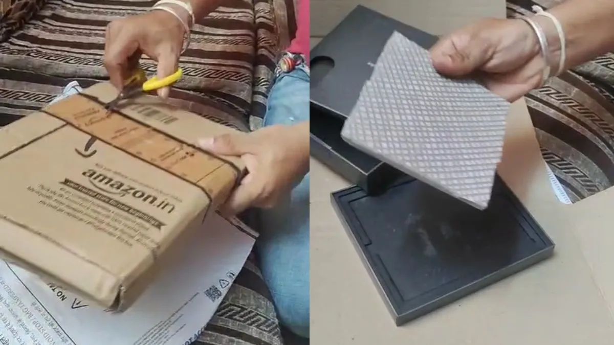 फोन की जगह मिला पत्थर- India TV Hindi