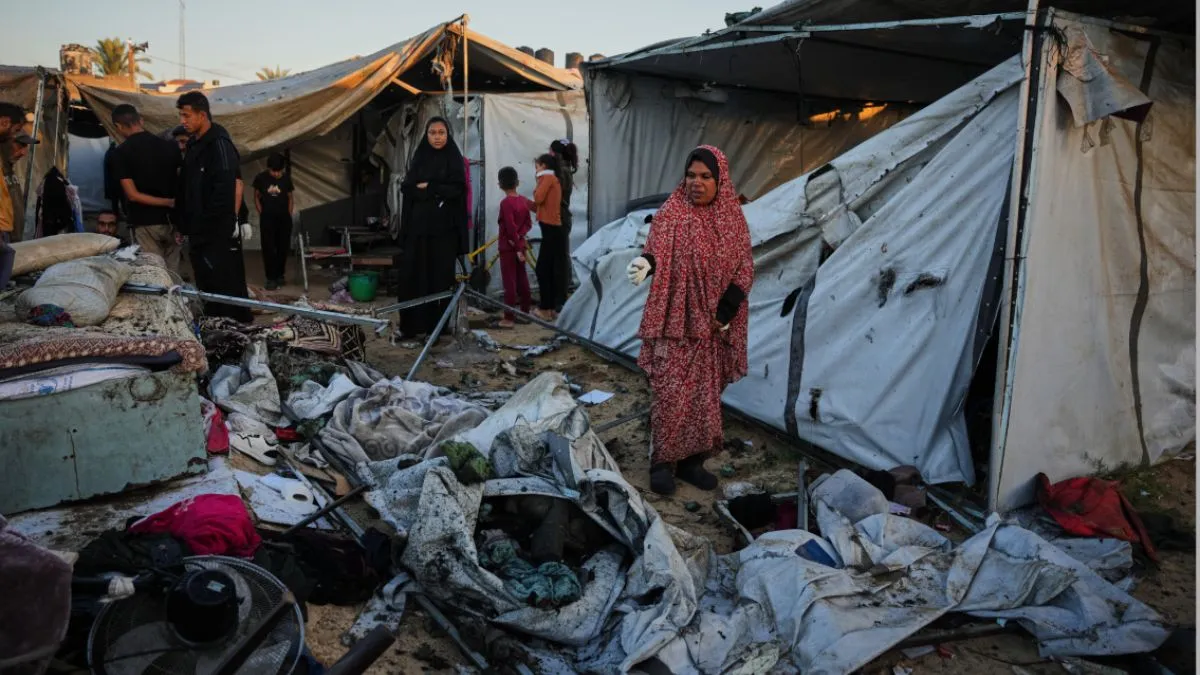 गाजा पर इजरायली सेना का हमला। - India TV Hindi