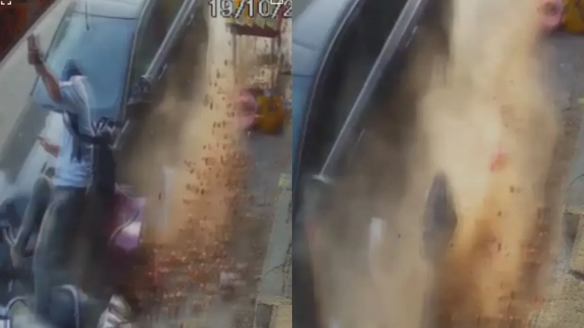 जगुआर कार ने कई लोगों को रौंदा- India TV Hindi