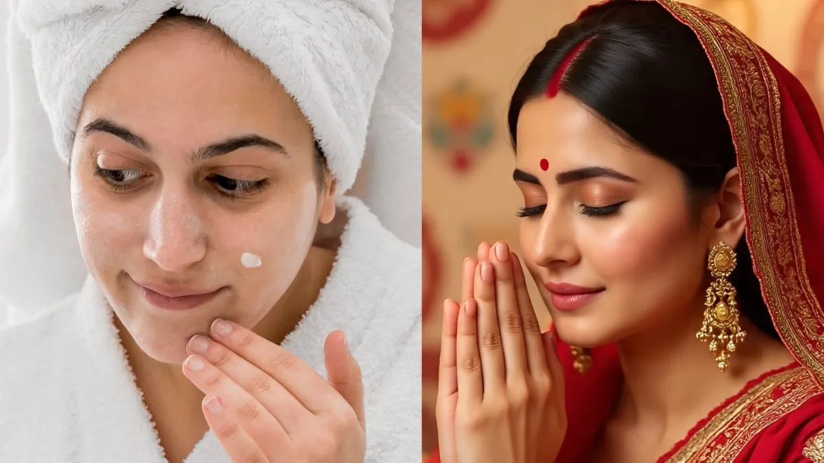 करवा चौथ पर चमकती त्वचा कैसे पाएं- India TV Hindi