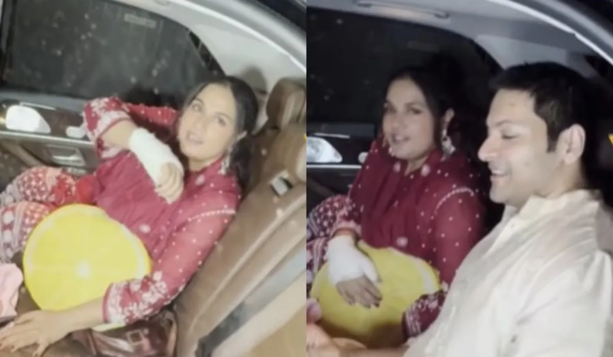 Richa Chadha Leaves Diwali Party with Injured Hand- India TV Hindi