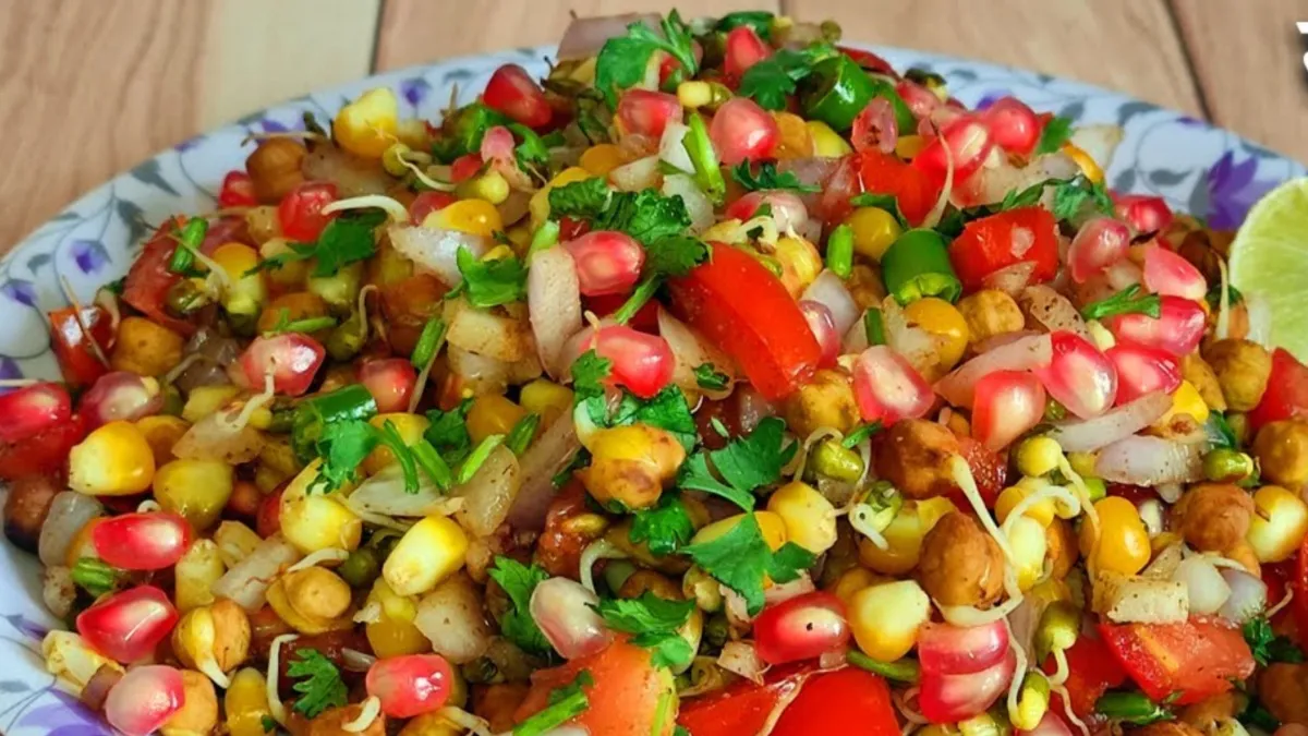 प्रोटीन से भरपूर चना चाट, - India TV Hindi