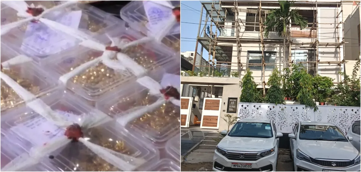 रिटायर्ड इंजीनियर के घर से जब्त कारें और सोना- India TV Hindi