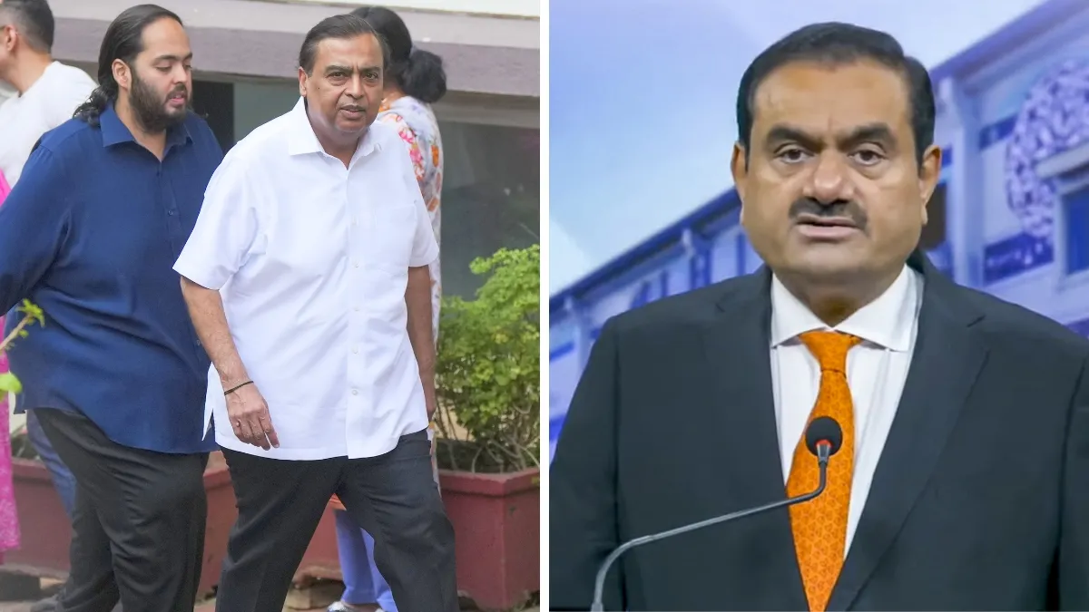 Mukesh Ambani, Gautam Adani- India TV Paisa