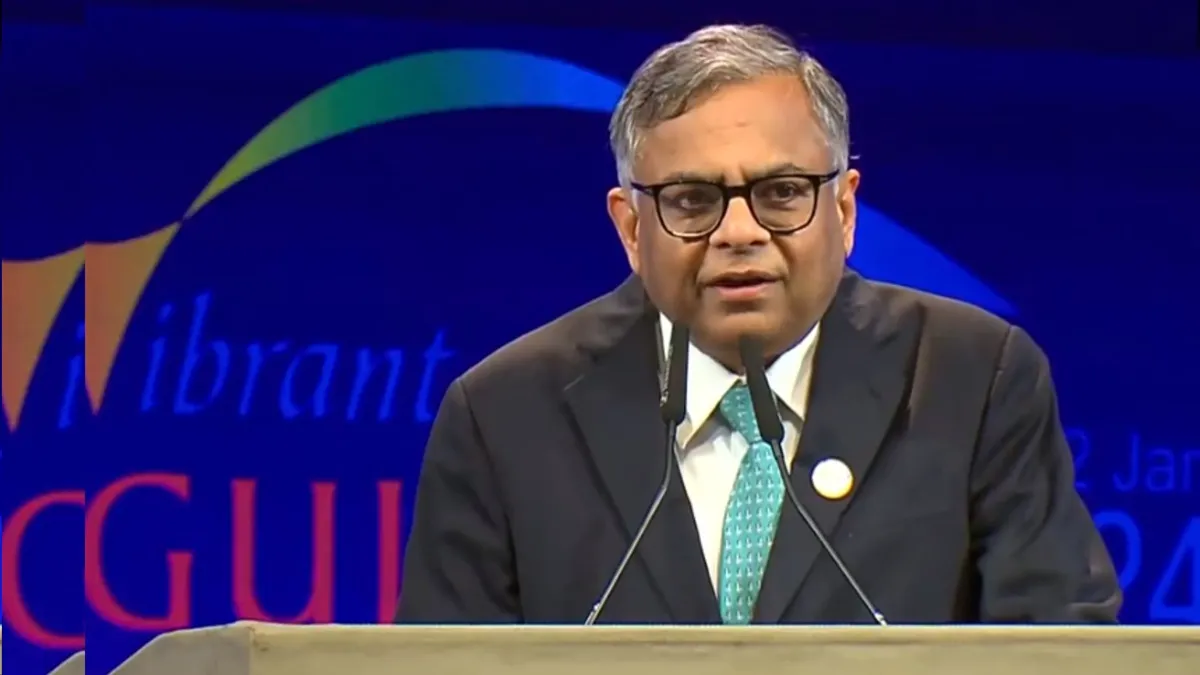 टाटा संस के चेयरमैन एन. चंद्रशेखरन।- India TV Hindi