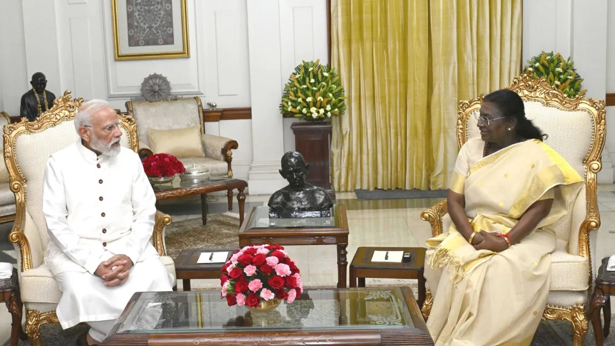 PM modi Draupadi murmu- India TV Hindi