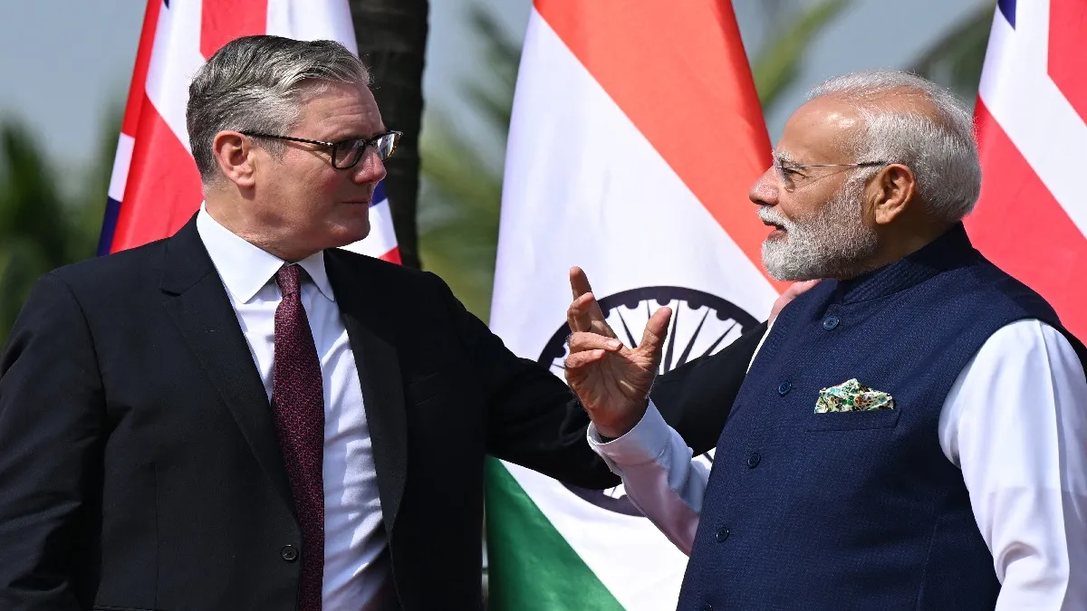 PM Narendra Modi And British PM Keir Starmer Meeting In Mumbai- India TV Hindi