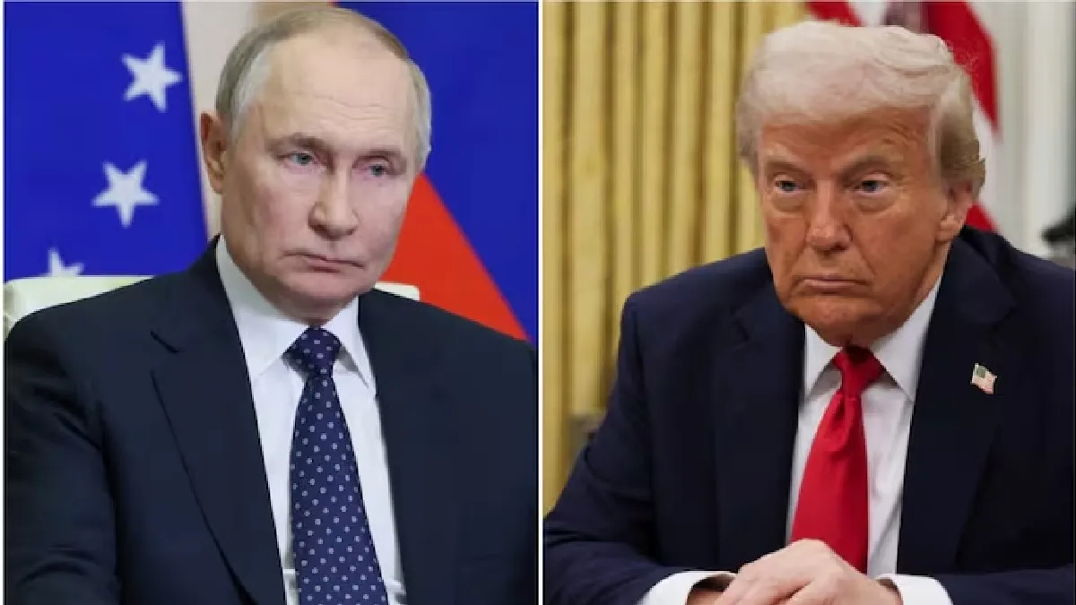 Vladimir Putin (L) Donald Trump (R)- India TV Hindi