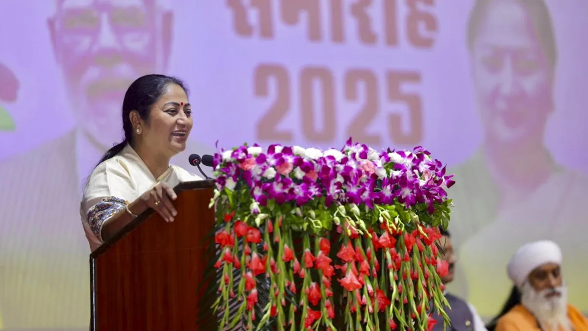 दिल्ली की मुख्यमंत्री रेखा गुप्ता- India TV Hindi