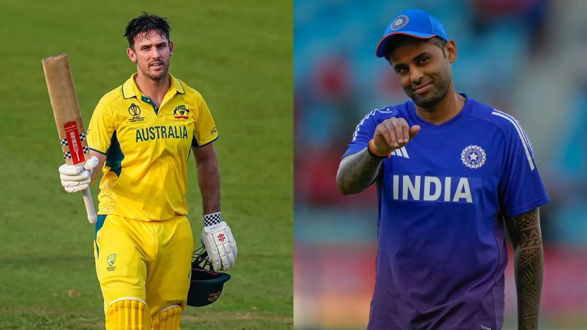 mitchell marsh and suryakumar yadav- India TV Hindi