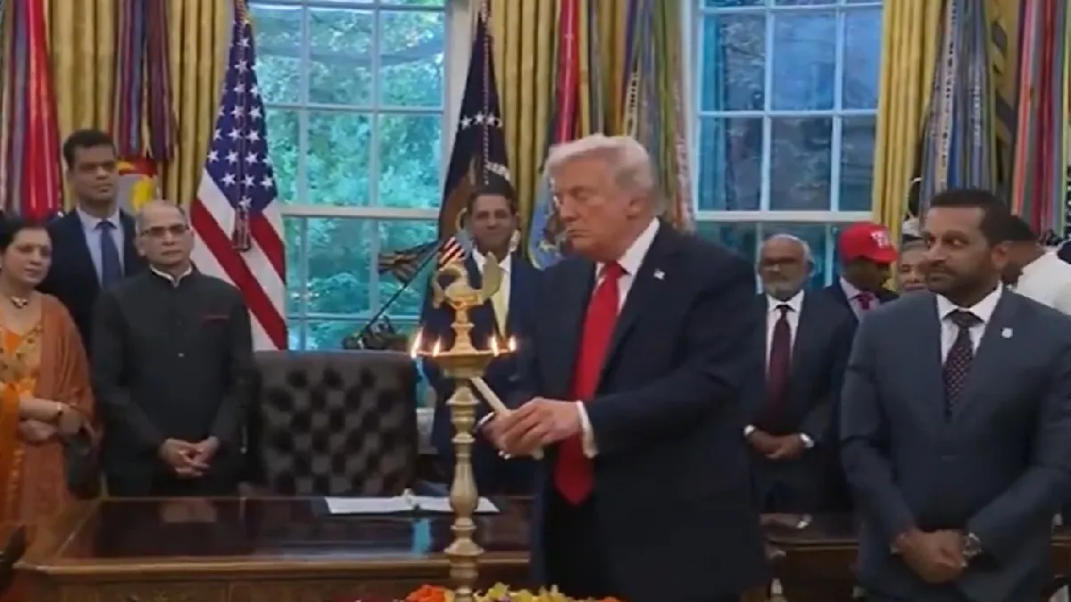 Donald Trump White House Diwali- India TV Hindi
