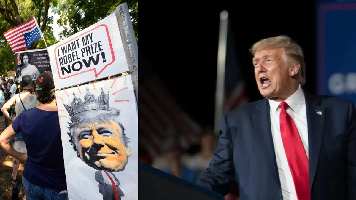 Donald Trump And Nobel Prize 2025 - India TV Hindi