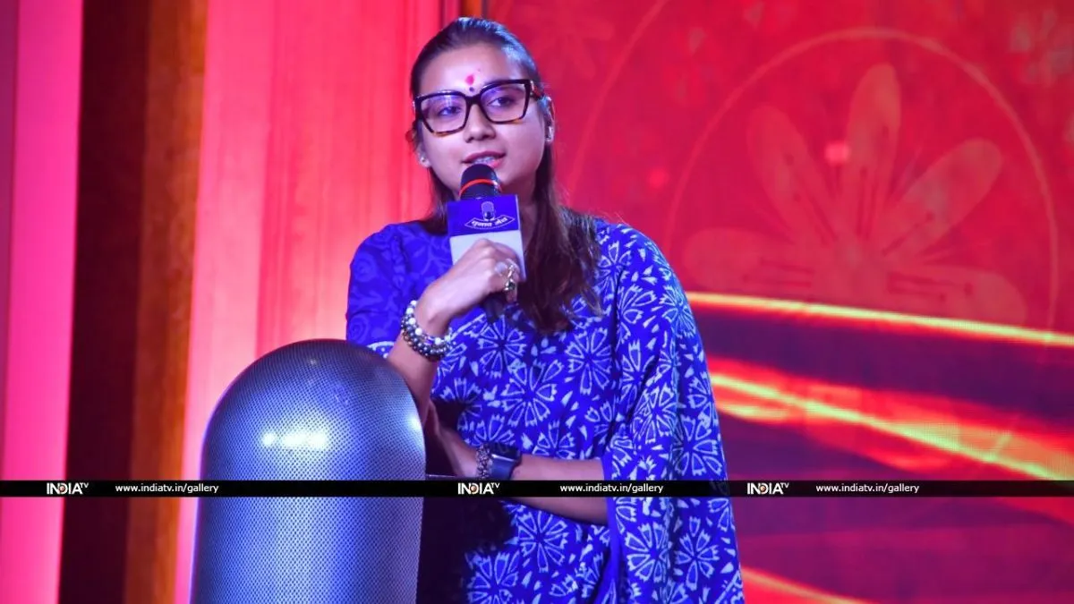 'चुनाव मंच' पर शांभवी चौधरी।- India TV Hindi