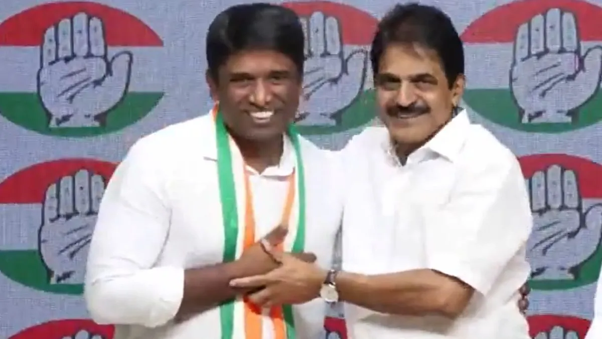 कांग्रेस में शामिल हुए कन्नन गोपीनाथन।- India TV Hindi