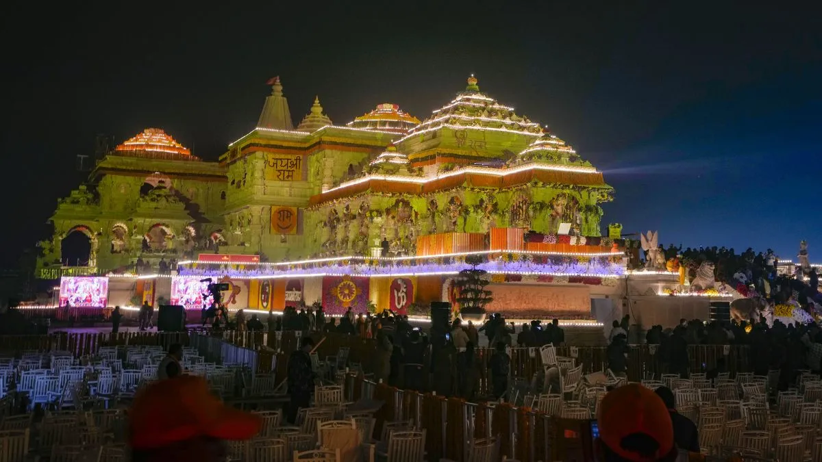 पूरा हुआ राम मंदिर का निर्माण कार्य।- India TV Hindi
