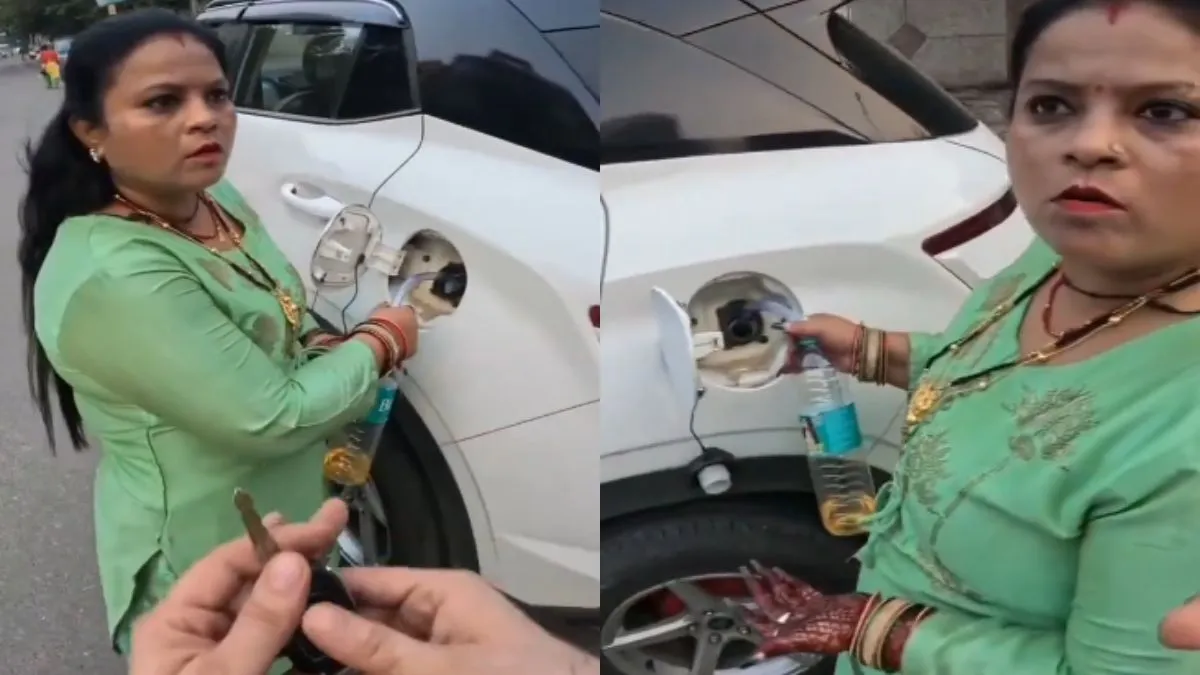 वायरल वीडियो का स्क्रीनशॉट- India TV Hindi