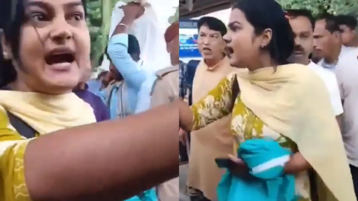 वायरल वीडियो का स्क्रीनशॉट- India TV Hindi