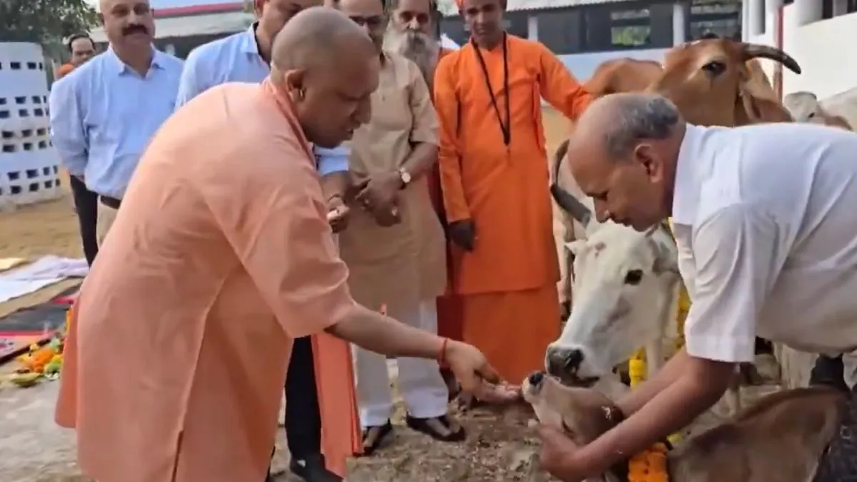 CM yogi, Govardhan puja- India TV Hindi