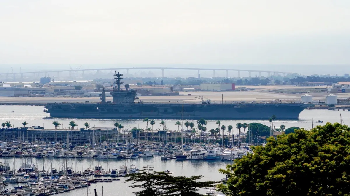 America USS Nimitz Aircraft Carrier- India TV Hindi