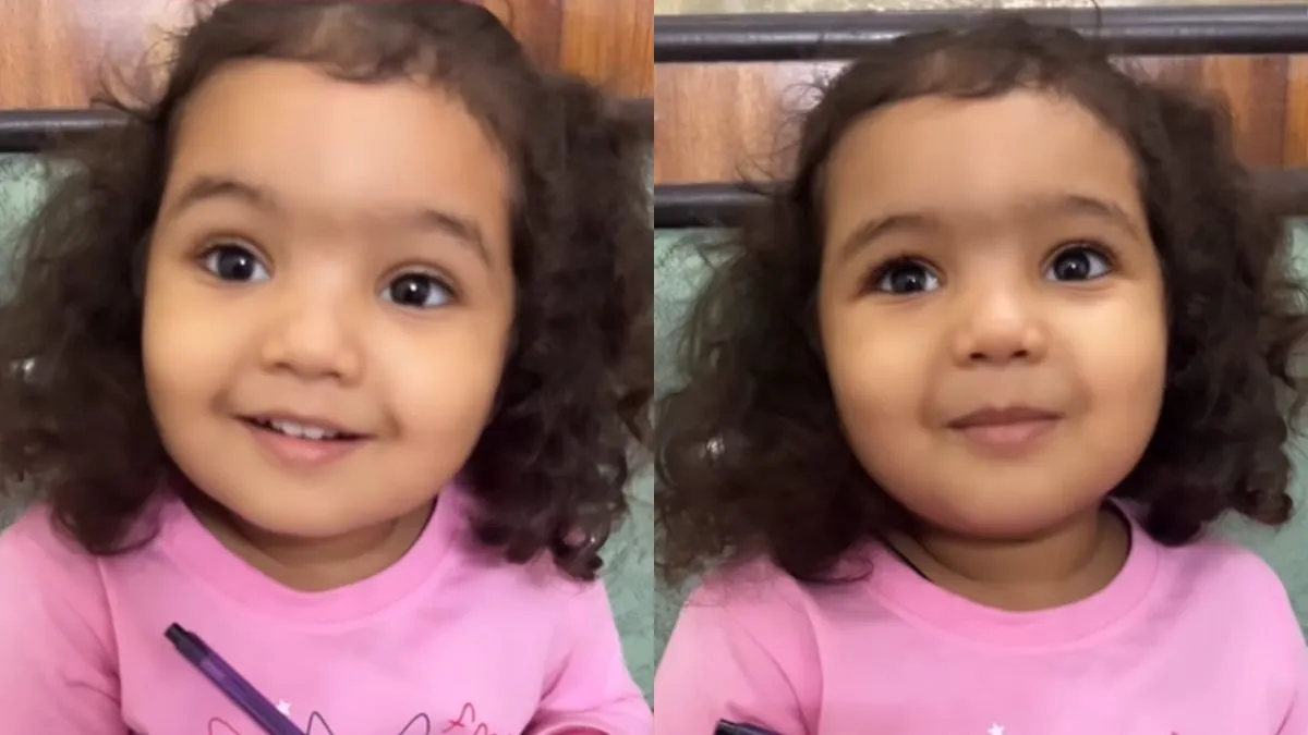 mujhe modi ji banna hai, mujhe modi ji banna hai video, muggu video, cute baby girl video, cute girl- India TV Hindi