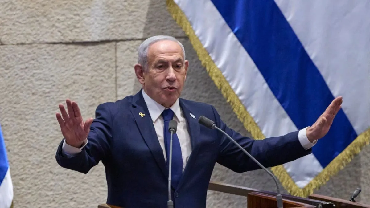 West Bank violence, Israeli settlers attack, Al-Jabaa village, Benjamin Netanyahu condemnation- India TV Hindi