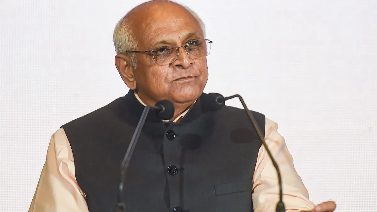 गुजरात के मुख्यमंत्री भूपेंद्र पटेल- India TV Hindi