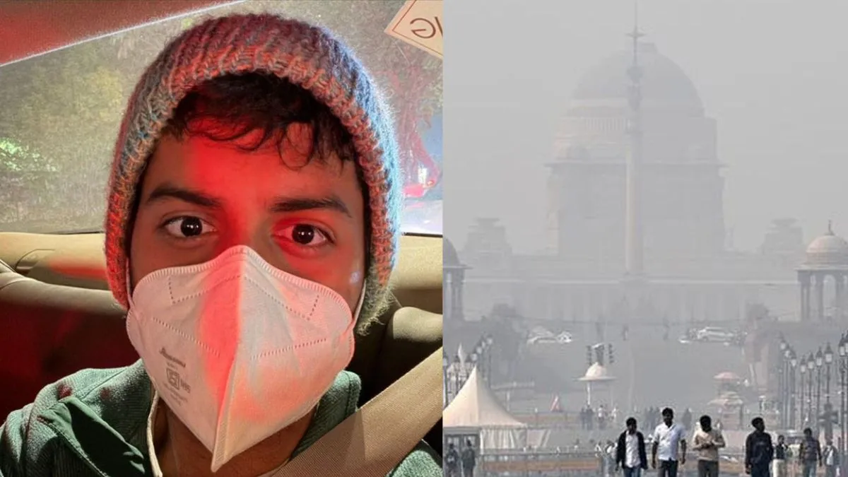 Indian techie react on Delhi pollution, Indian techie on Delhi pollution, delhi ncr pollution, viral- India TV Hindi