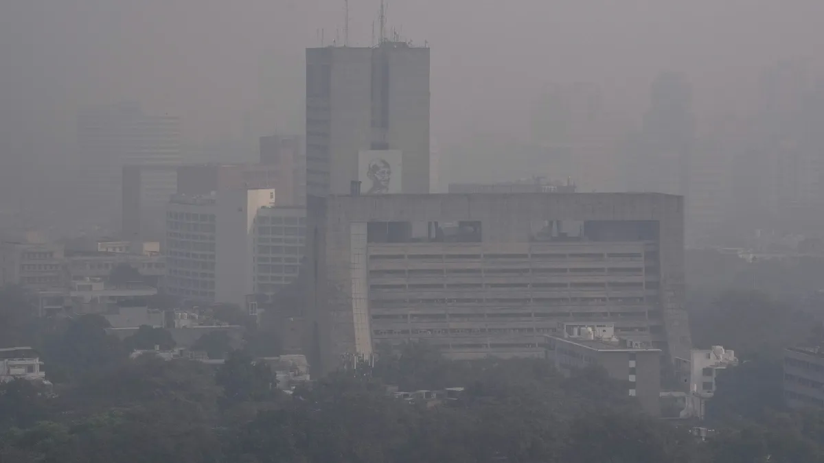 दिल्ली में वायु प्रदूषण की धुंध- India TV Hindi
