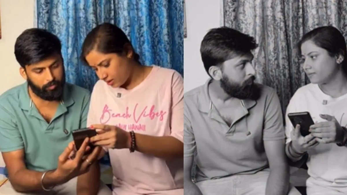husband wife prank, husband wife prank video, husband wife funny prank video viral, wife pranked on - India TV Hindi