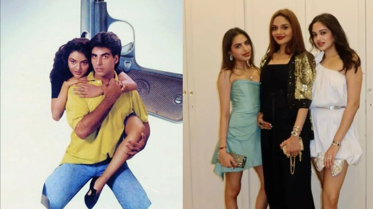 madhoo shah with daughters- India TV Hindi