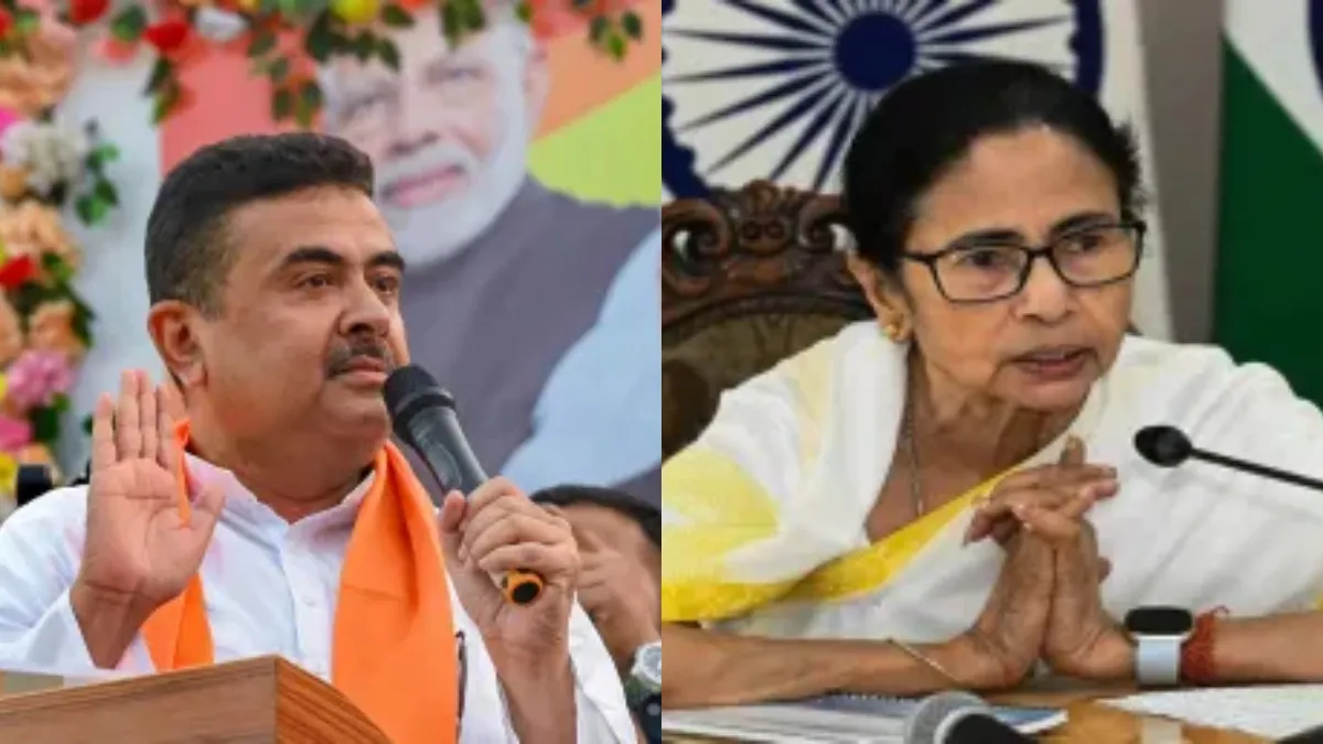 शुभेंदु अधिकारी का ममता बनर्जी पर पलटवार- India TV Hindi