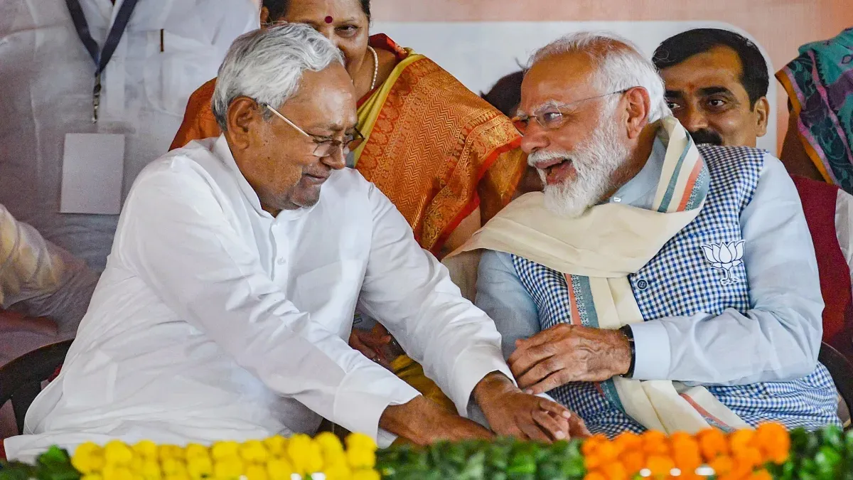 नीतीश कुमार और पीएम मोदी- India TV Hindi