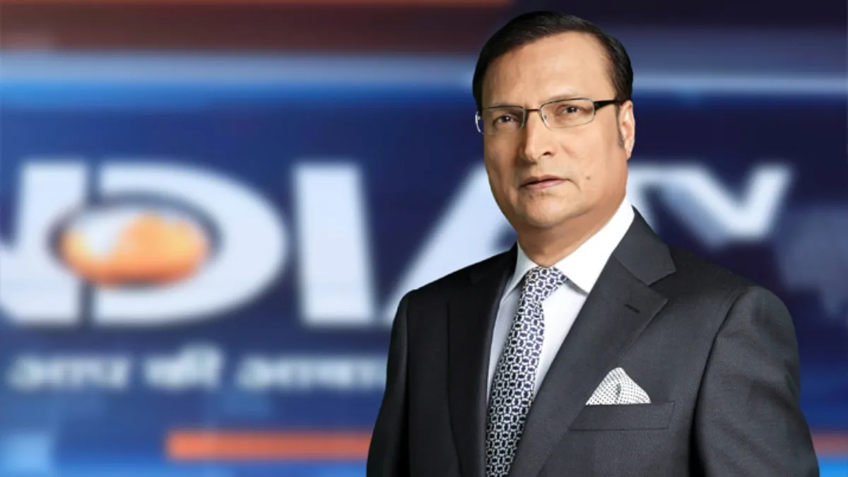 Rajat Sharma- India TV Hindi