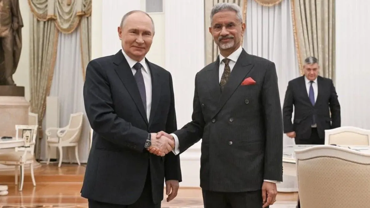India Russia relations, S Jaishankar Putin meeting, Modi message to Putin- India TV Hindi