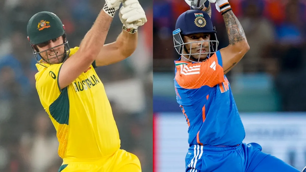 suryakumar yadav and Mitchell Marsh- India TV Hindi