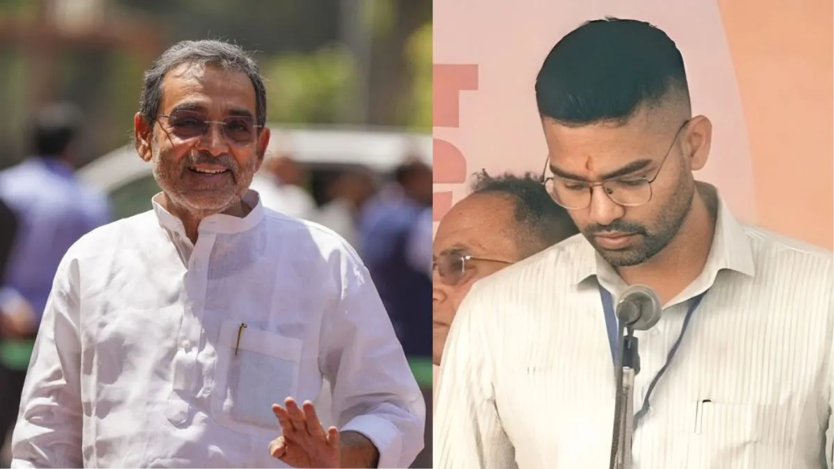 बेटे को मंत्री बनाए जाने पर उपेंद्र कुशवाहा ने दिया जवाब।- India TV Hindi
