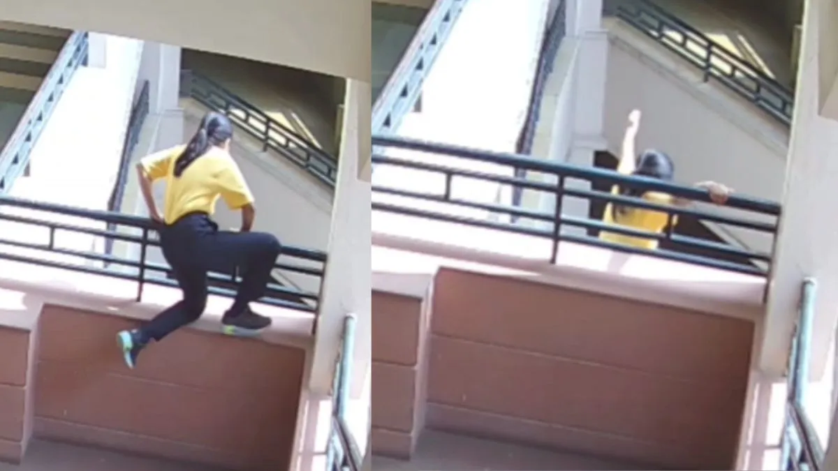 छात्रा ने स्कूल की छठी मंजिल से लगाई छलांग।- India TV Hindi