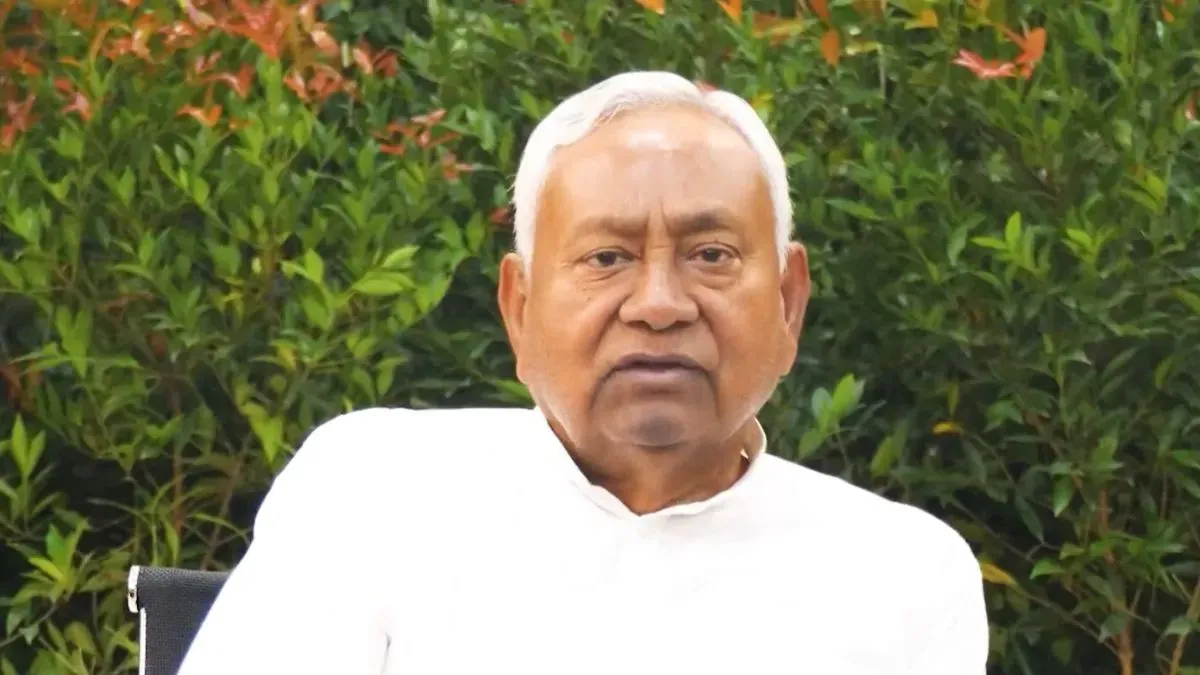 नीतीश कुमार ने जारी किया वीडियो संदेश।- India TV Hindi