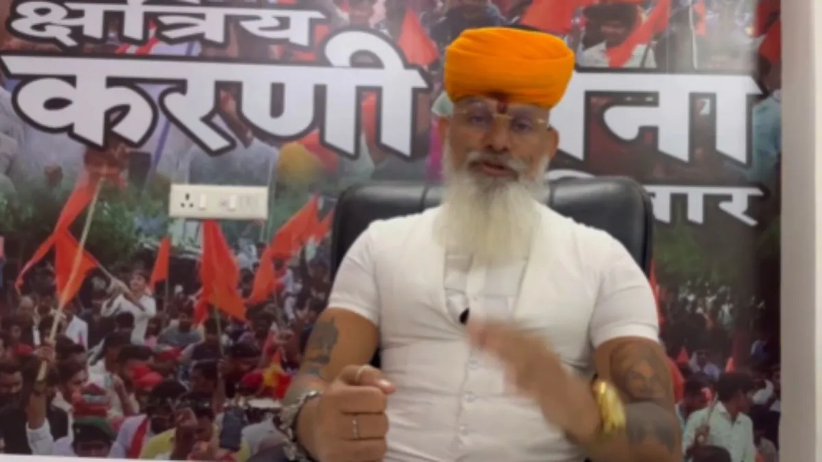  क्षत्रिय करणी सेना के राष्ट्रीय अध्यक्ष राज शेखावत- India TV Hindi