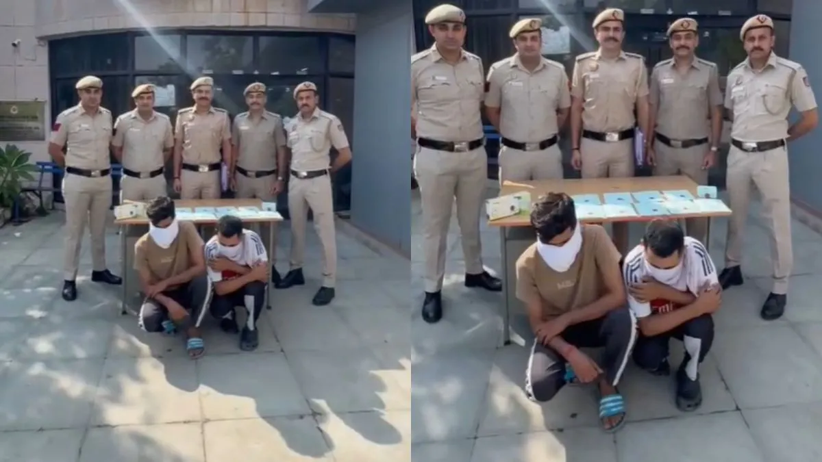 पुलिस हिरासत में आरोपी- India TV Hindi