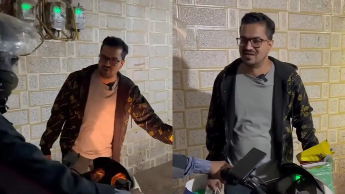 वायरल वीडियो का स्क्रीनशॉट- India TV Hindi