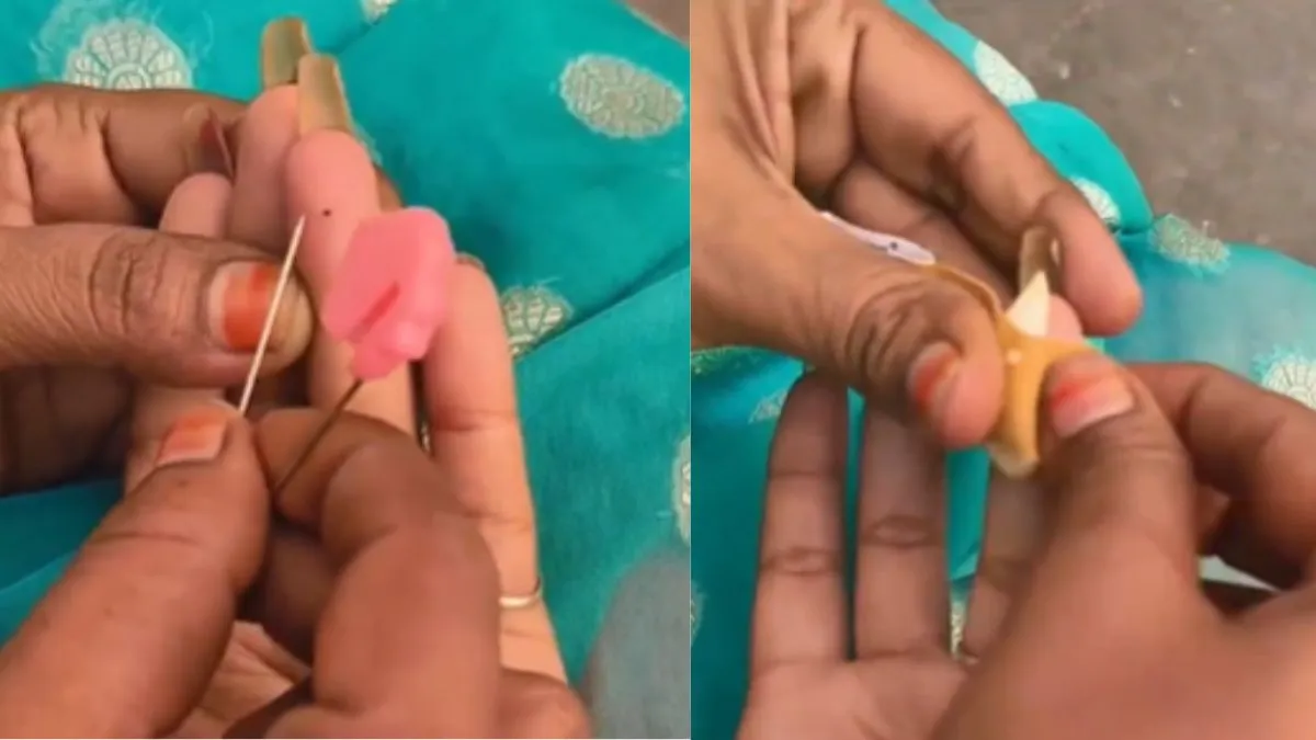 desi treatment video, desi ilaj video, viral video, how to remove splinter, splinter video viral, vi- India TV Hindi