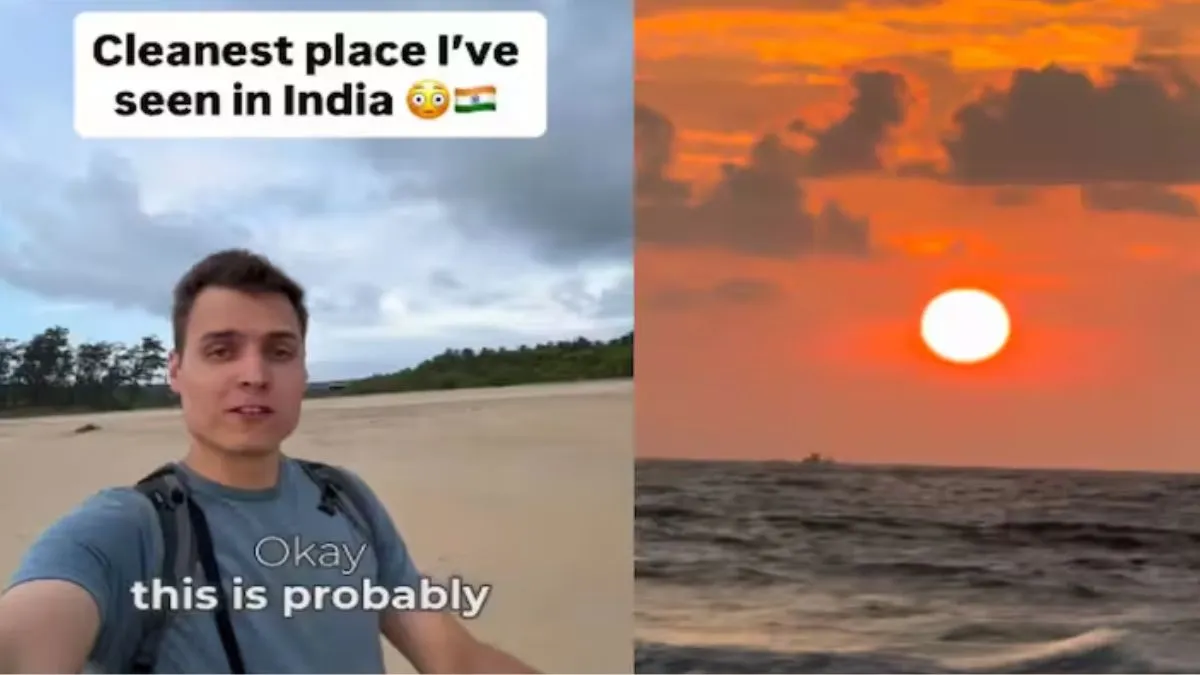 german vlogger visited indias cleanest place, german vlogger indias cleanest place goa, german vlogg- India TV Hindi