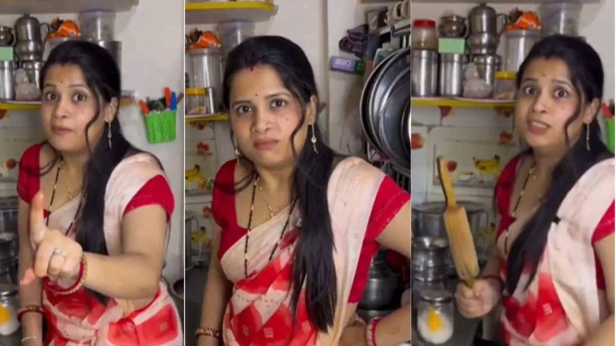 husband wife funny video, husband wife video, husband wife prank video, prank video, viral prank - India TV Hindi