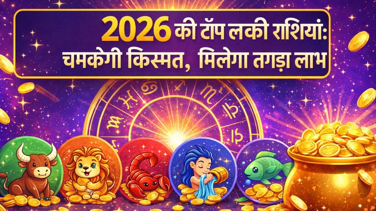 2026 में इन 4 राशि वालो की चमकेगी किस्मत