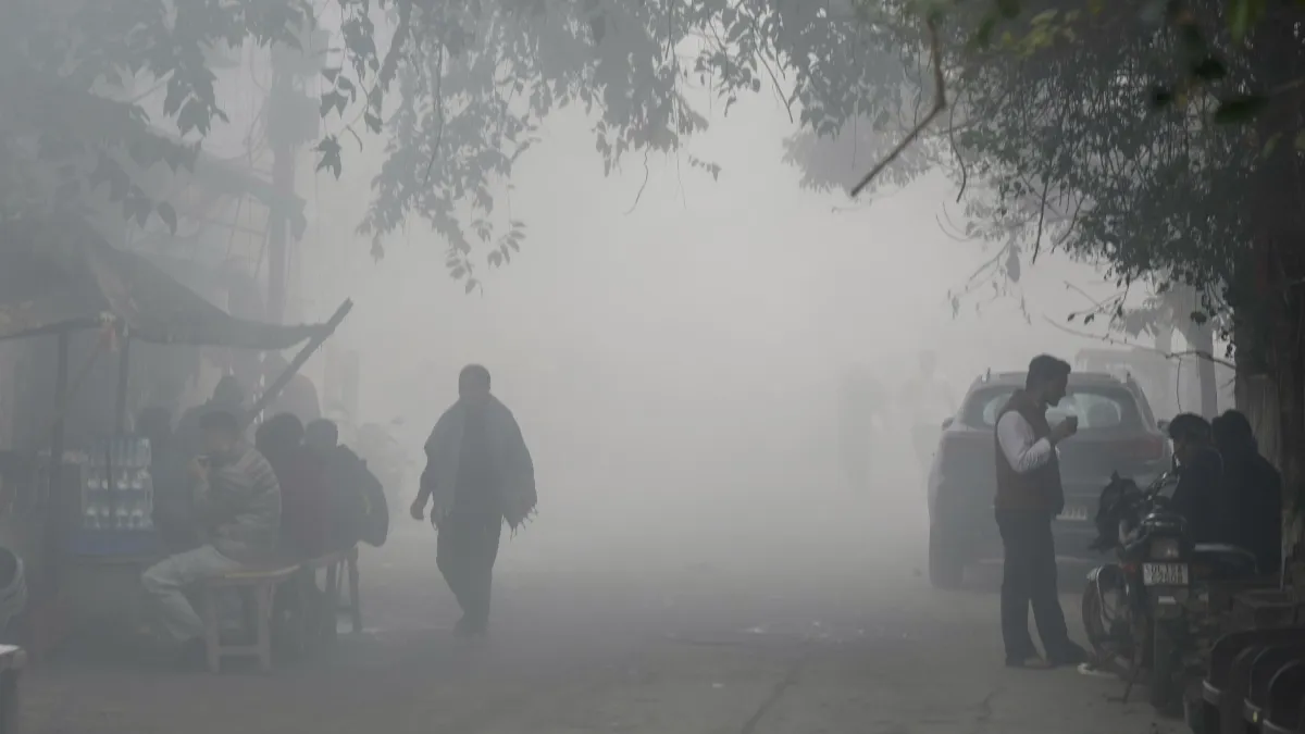 दिल्ली में छाई धुंध- India TV Hindi