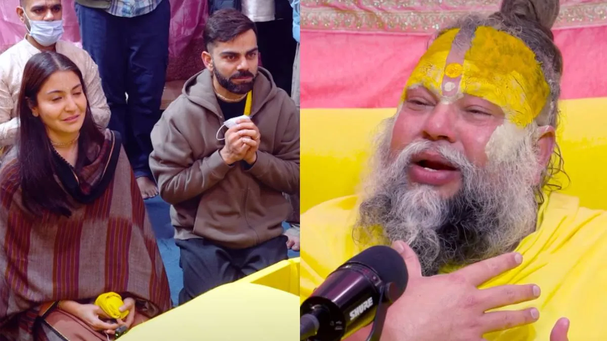 Virat Kohli Anushka Sharma Visit Premanand Maharaj- India TV Hindi