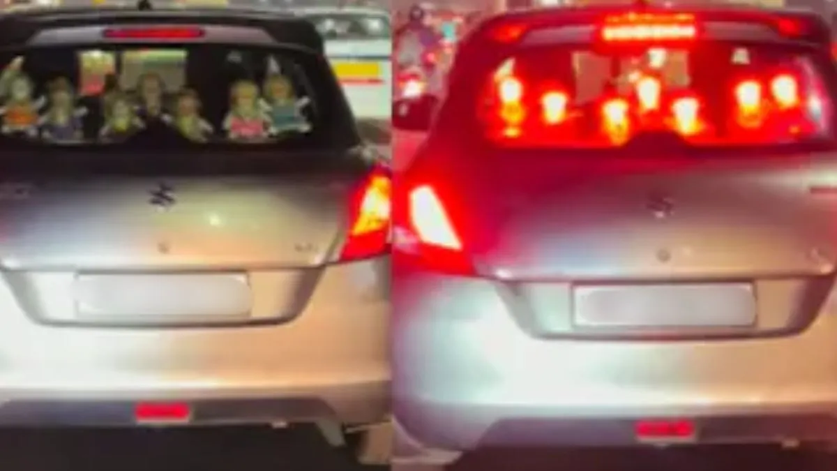 creepy car decor, eerie doll car, Pune car decoration, haunted dolls car, Annabelle doll car, Tatya - India TV Hindi